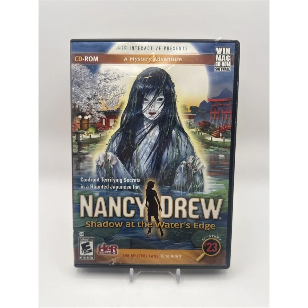 Her Interactive Nancy Drew: Shadow at the Water's Edge PC Mac Mystery CIB